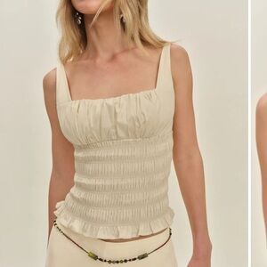 reformation jeanette top